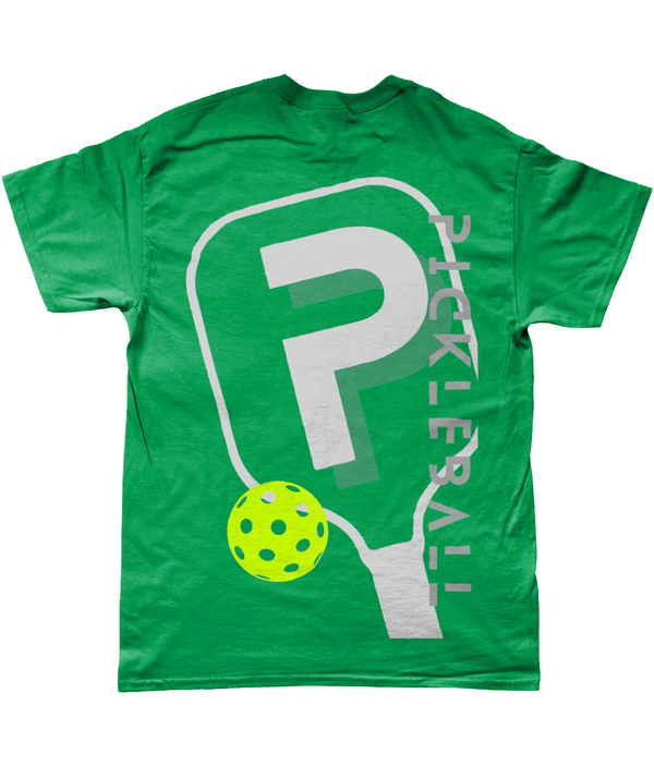 Pickleball T-Shirt with Paddle graphics