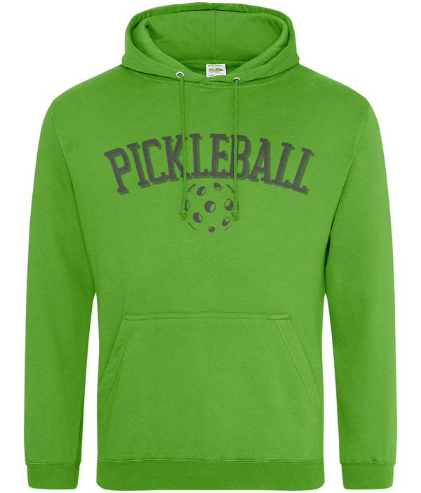 Pickleball Hoodie with centre ball graphic