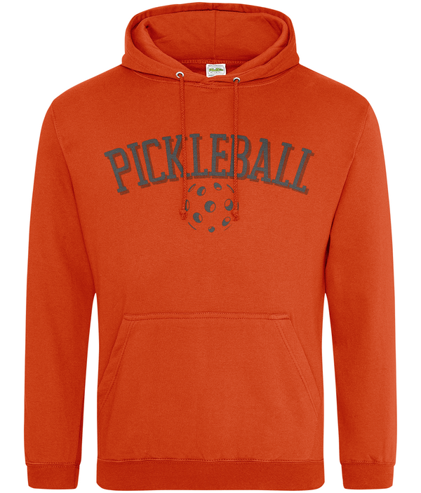 Pickleball Hoodie with centre ball graphic