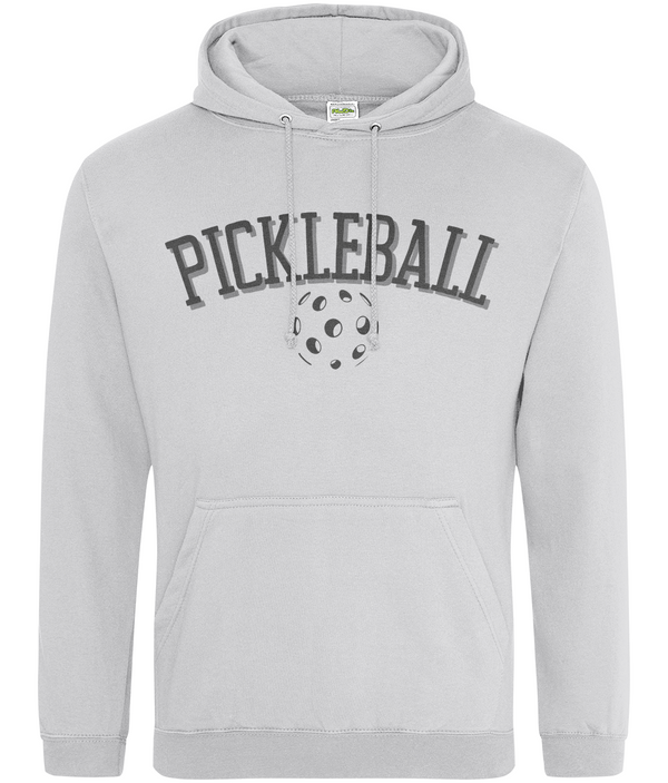 Pickleball Hoodie with centre ball graphic