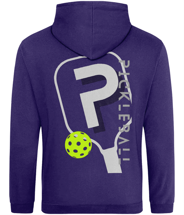 Pickleball Hoodie with Paddle Graphic