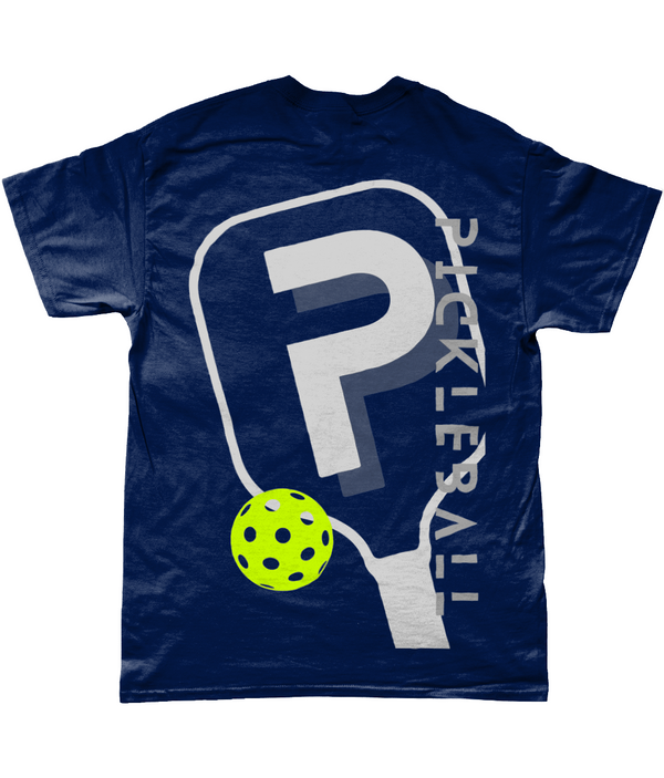 Pickleball T-Shirt with Paddle graphics