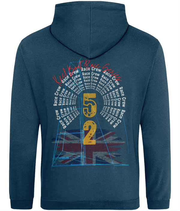Keel Boat Racing - Sailing Hoodie - Ink Blue