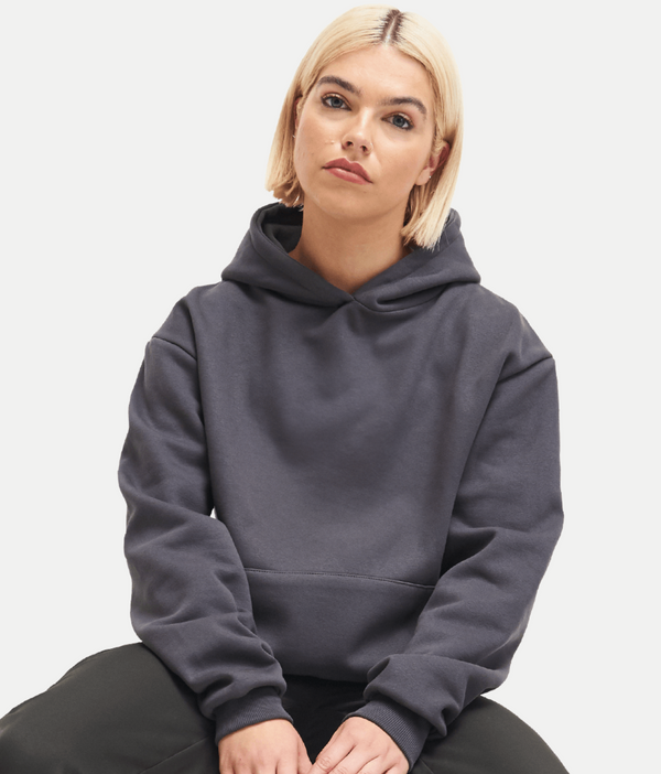 Heavyweight Boxy Hoodie Bad Ass - Womens