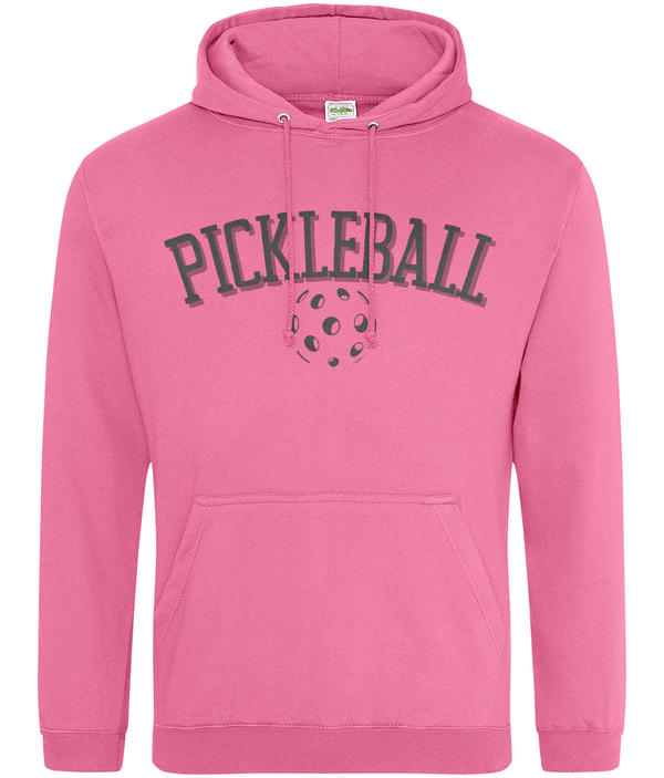 Pickleball Hoodie with centre ball graphic