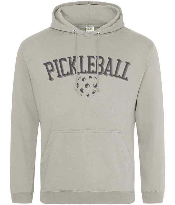 Pickleball Hoodie with centre ball graphic
