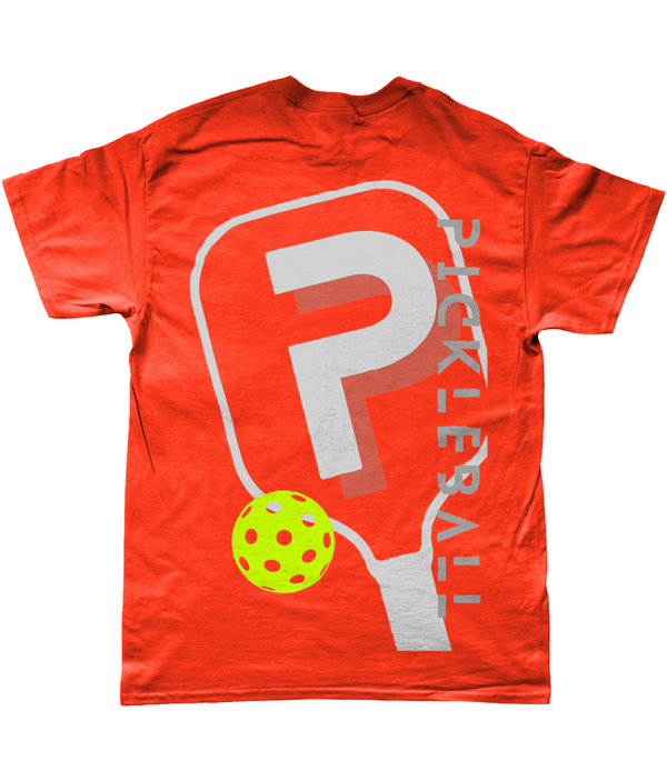 Pickleball T-Shirt with Paddle graphics