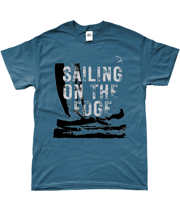 Sailing T-Shirt Catamaran Sailing on the edge