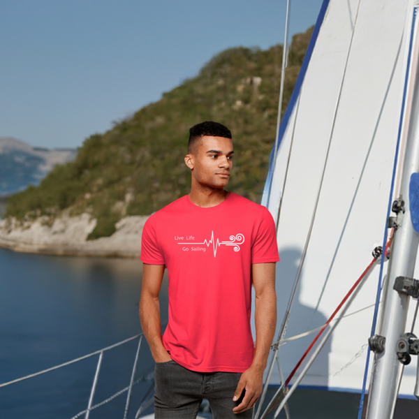 Live Life Go Sailing T Shirts