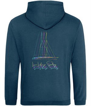 Sailing Hoodie Multi Yacht Graphic - Limited Edition