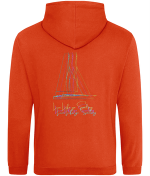 Sailing Hoodie Multi Yacht Graphic - Limited Edition
