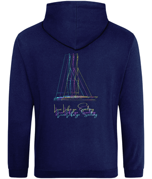 Sailing Hoodie Multi Yacht Graphic - Limited Edition