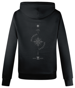 Sailing Hoodie - North Star graphic